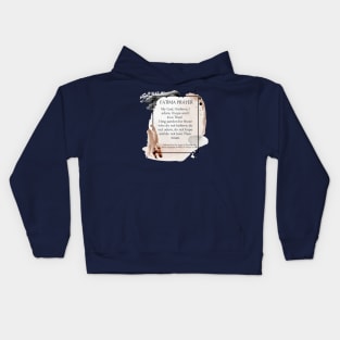 Fatima Prayer Kids Hoodie